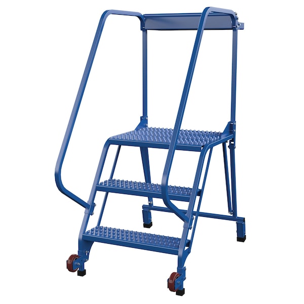 60 H Steel Tip N Roll Straddle, Grip, 3 Step, 58 deg., 3 Steps